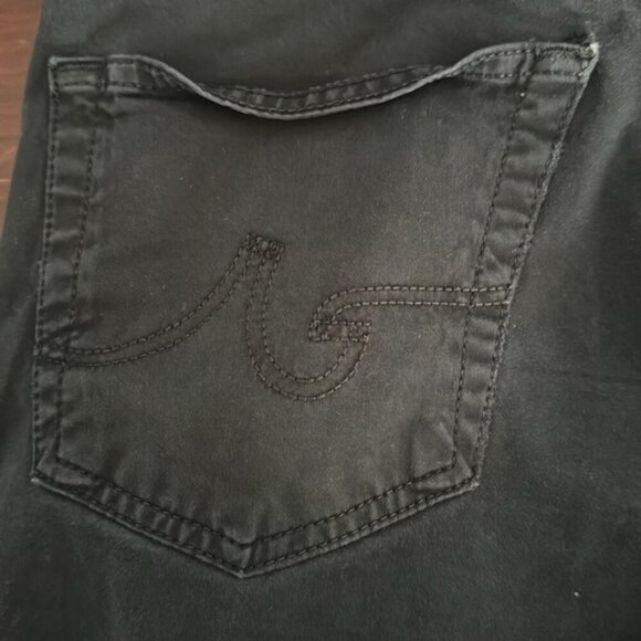 Adriano Goldschmied 34 x 30 Black The Protege Straight Leg Jeans - Picture 6 of 9